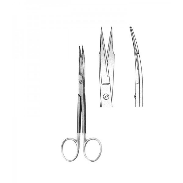 SCISSORS WITH TUNGSTEN CARBIDE INSERTS