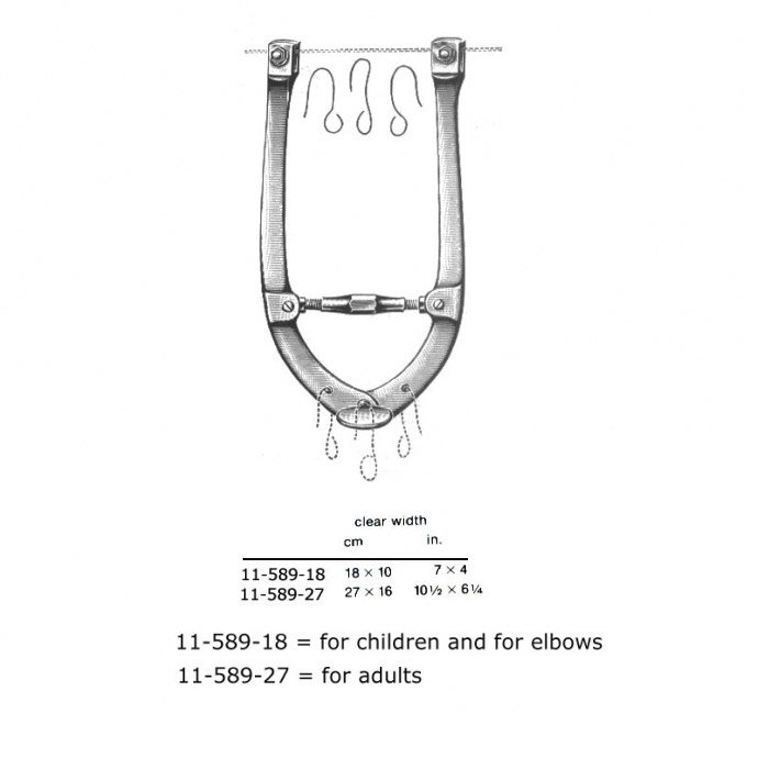 Extension Bows, clear width