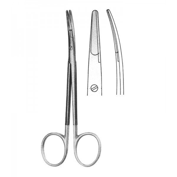 SCISSORS WITH TUNGSTEN CARBIDE INSERTS