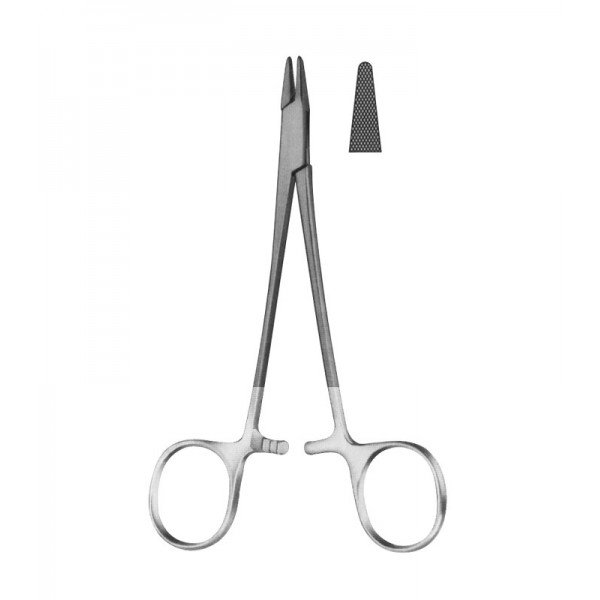 NEEDLE HOLDERS WITH TUNGSTEN CARBIDE INSERTS