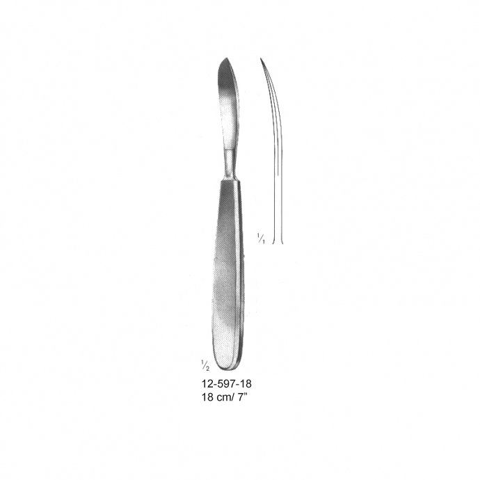 Meniscotomy knives, 18 cm