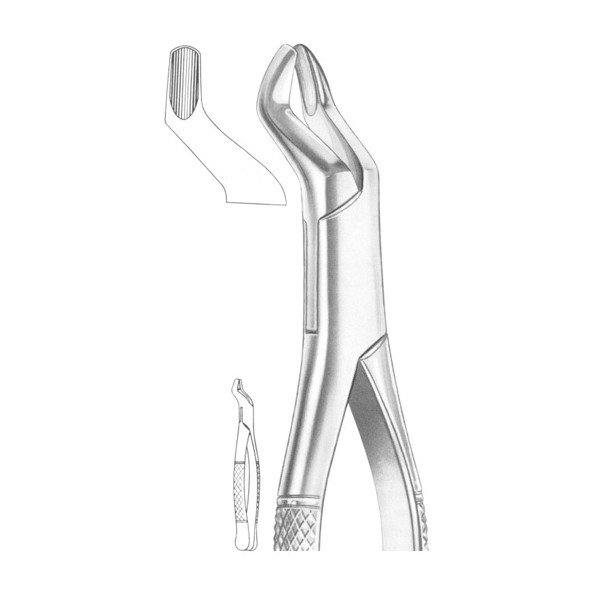 EXTRACTING FORCEPS 'AMERICAN PATTERN'