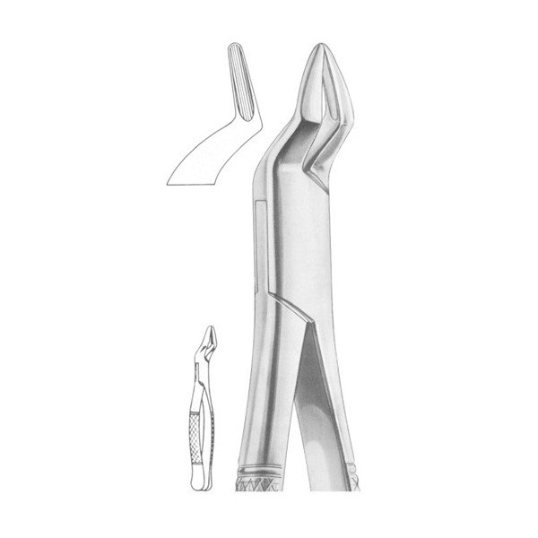 EXTRACTING FORCEPS 'AMERICAN PATTERN'