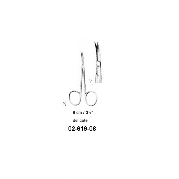 Fine Operating/Eye Scissors, Curved  