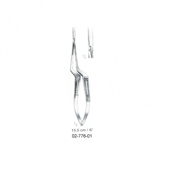 Micro Scissor, 15.5 cm - Straight