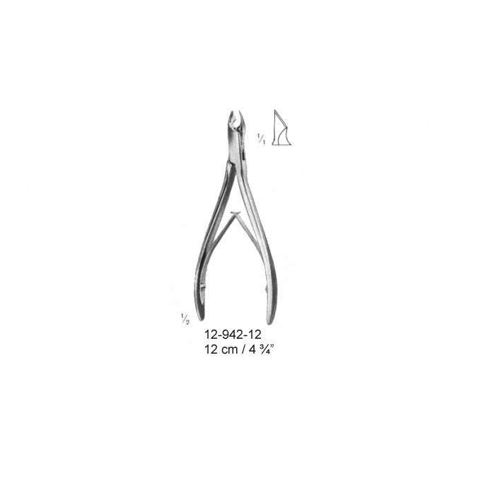 Bone Cutting Forcep, 12 cm