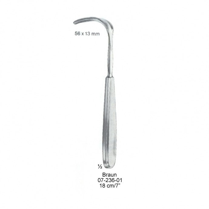  Braun, 18 cm (56x13 mm)