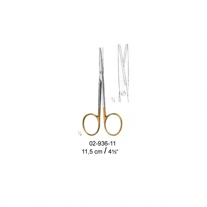 Gynecological Scissors, Straight  