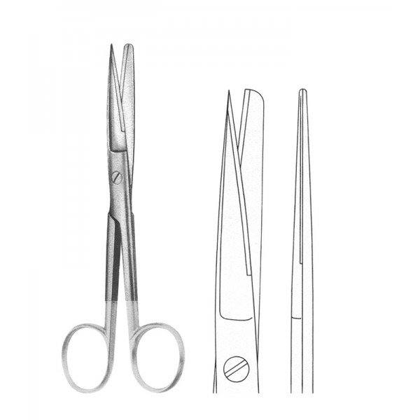 SCISSORS WITH TUNGSTEN CARBIDE INSERTS