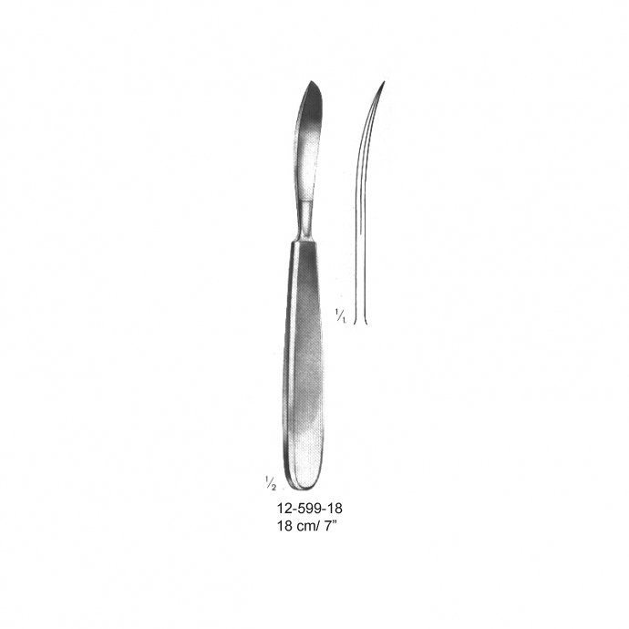 Meniscotomy knives, 18 cm