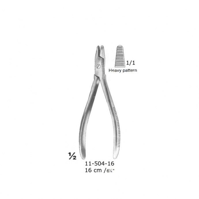 Flate Nose Plier, 16 cm