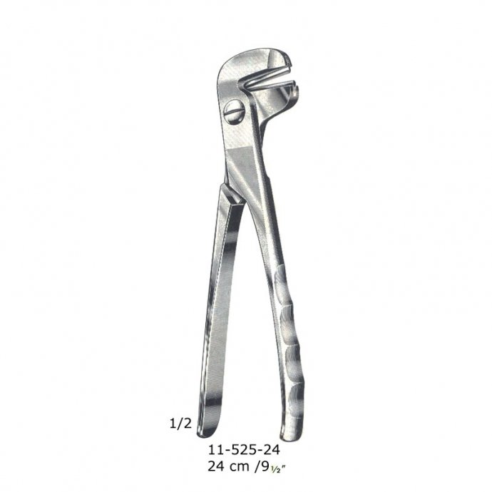 Flate Nose Plier, 24 cm