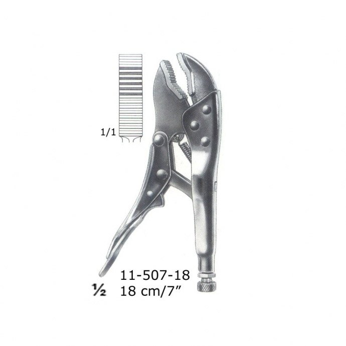 Flate Nose Plier, 18 cm