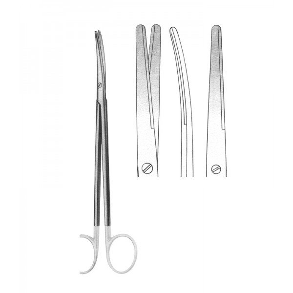 SCISSORS WITH TUNGSTEN CARBIDE INSERTS