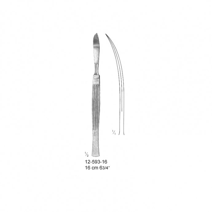 Meniscotomy knives, 16 cm