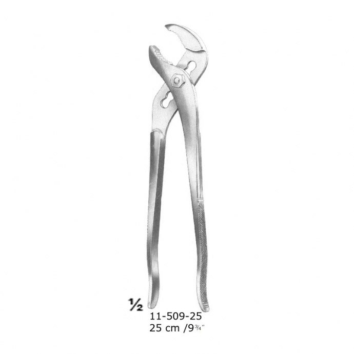 Flate Nose Plier, 25 cm